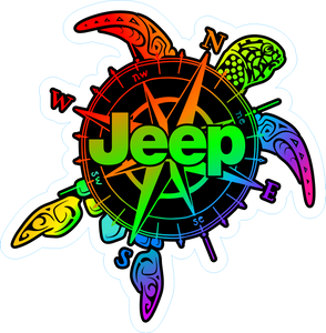 Jeep Turtle Decal
