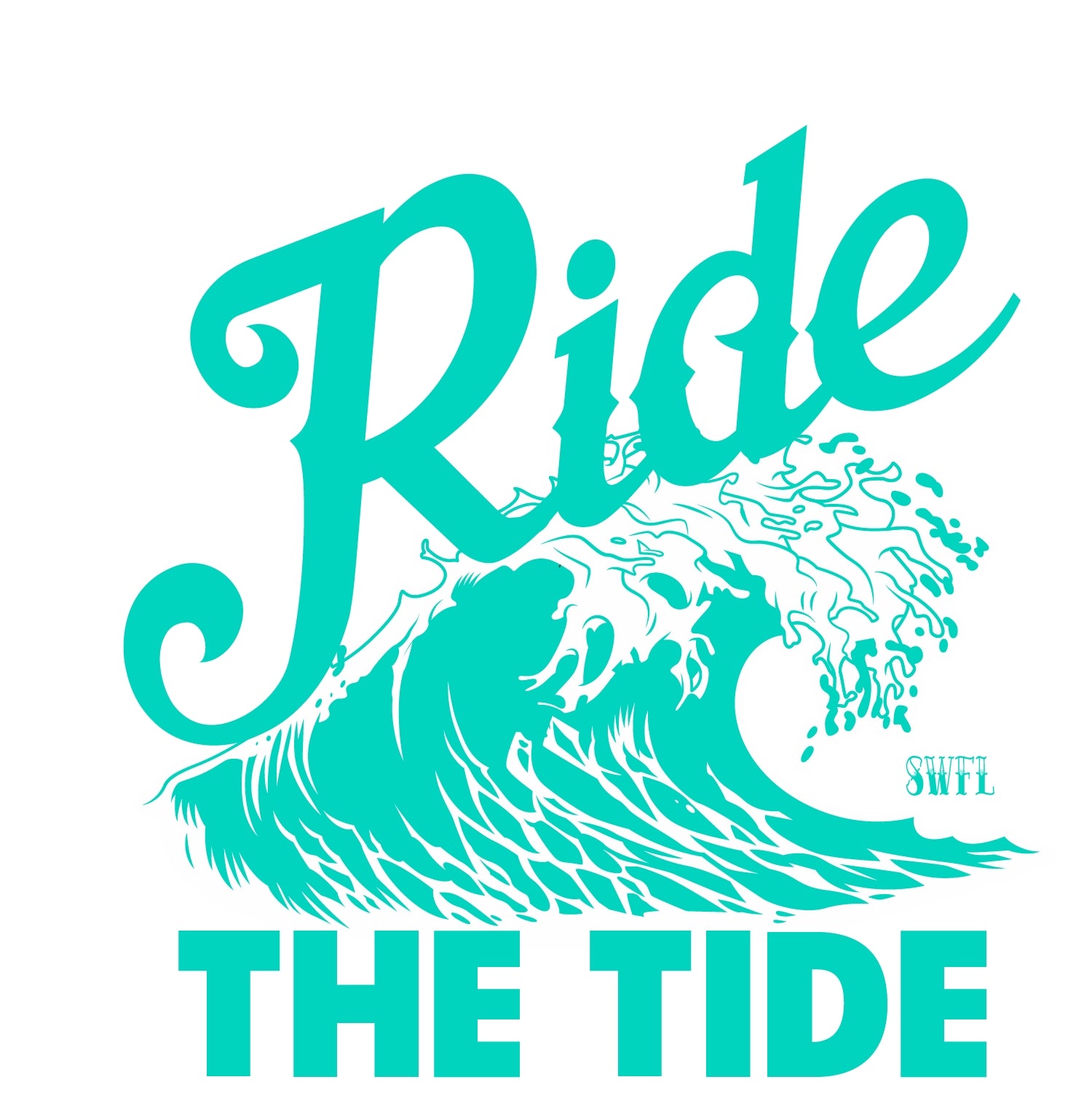 Ride the Tide Decal