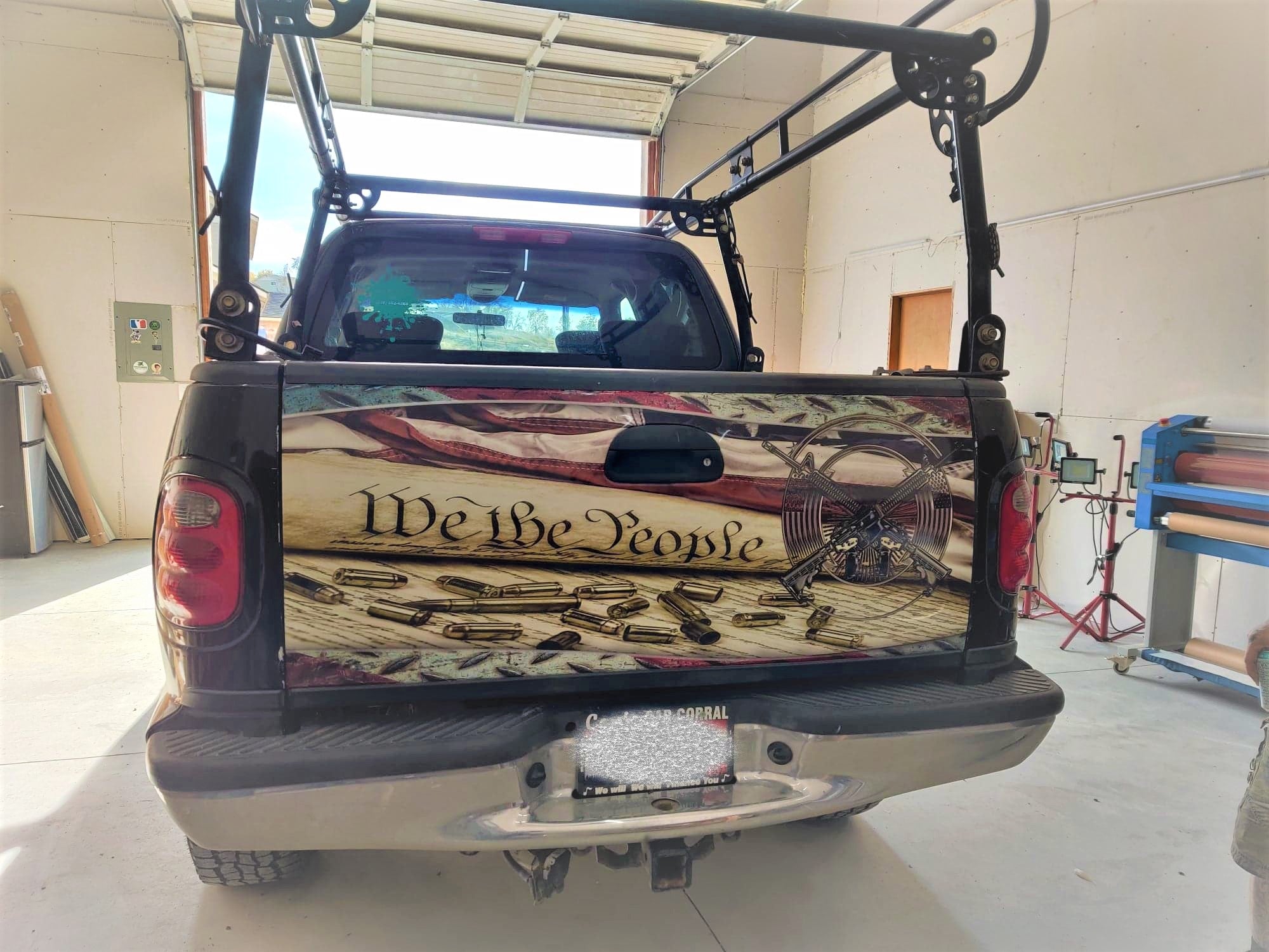 WE the PEOPLE Tailgate Wrap