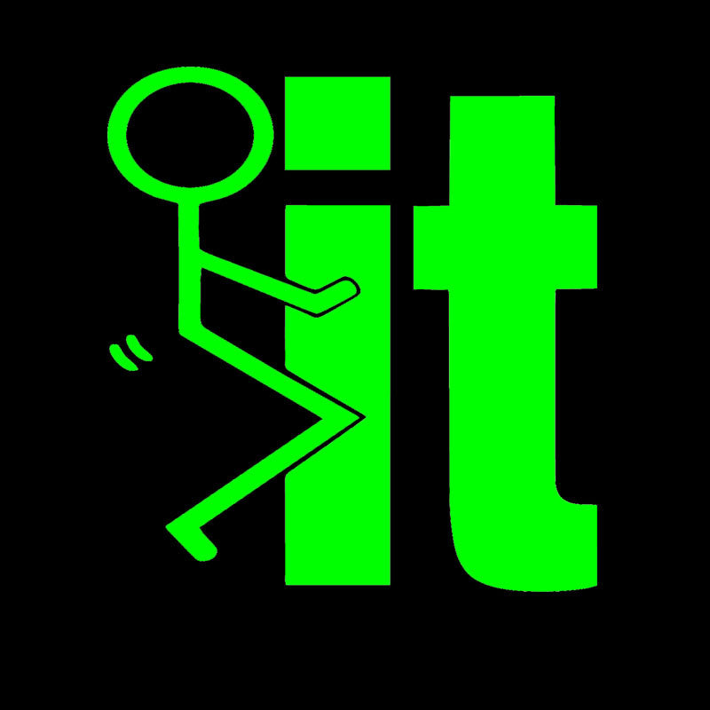 "Fuk It" Decal - Voodoo Graphx